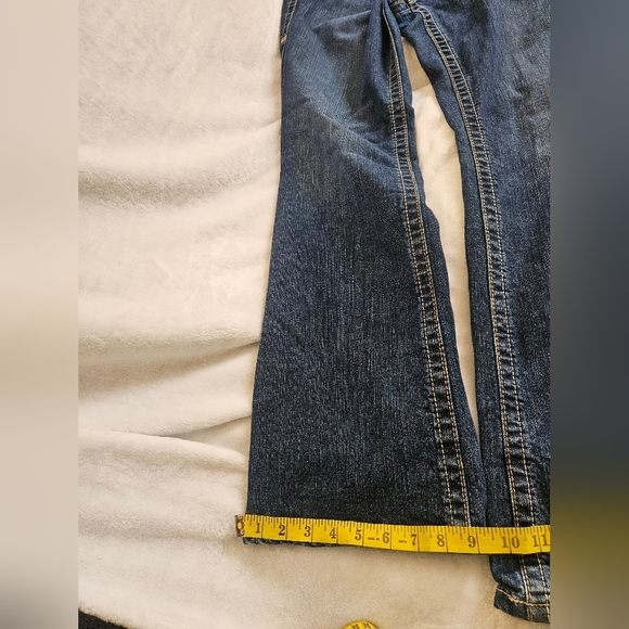 Ariat Women's Denim 33R Mid Rise Flame Resistant Boot Cut Jean - Picture 10 of 10